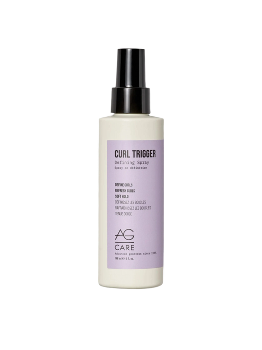 Curl trigger defining spray